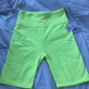Neon Green Women’s Bike Shorts